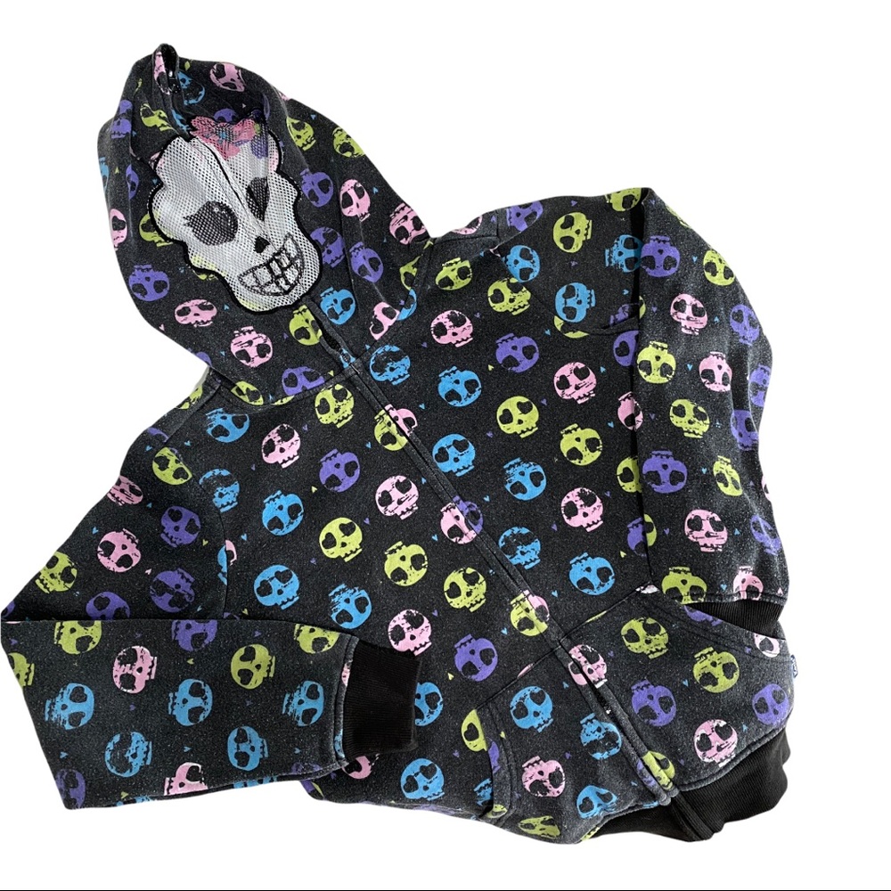 Graphic Zip Up Jacket